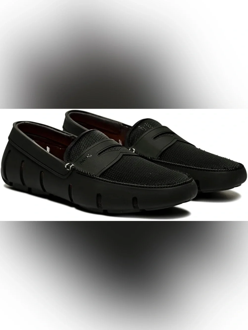 SWIMS Mens Penny Loafer in black, like new, water friendly sz 9.5